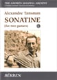 Sonatine Guitar and Fretted sheet music cover